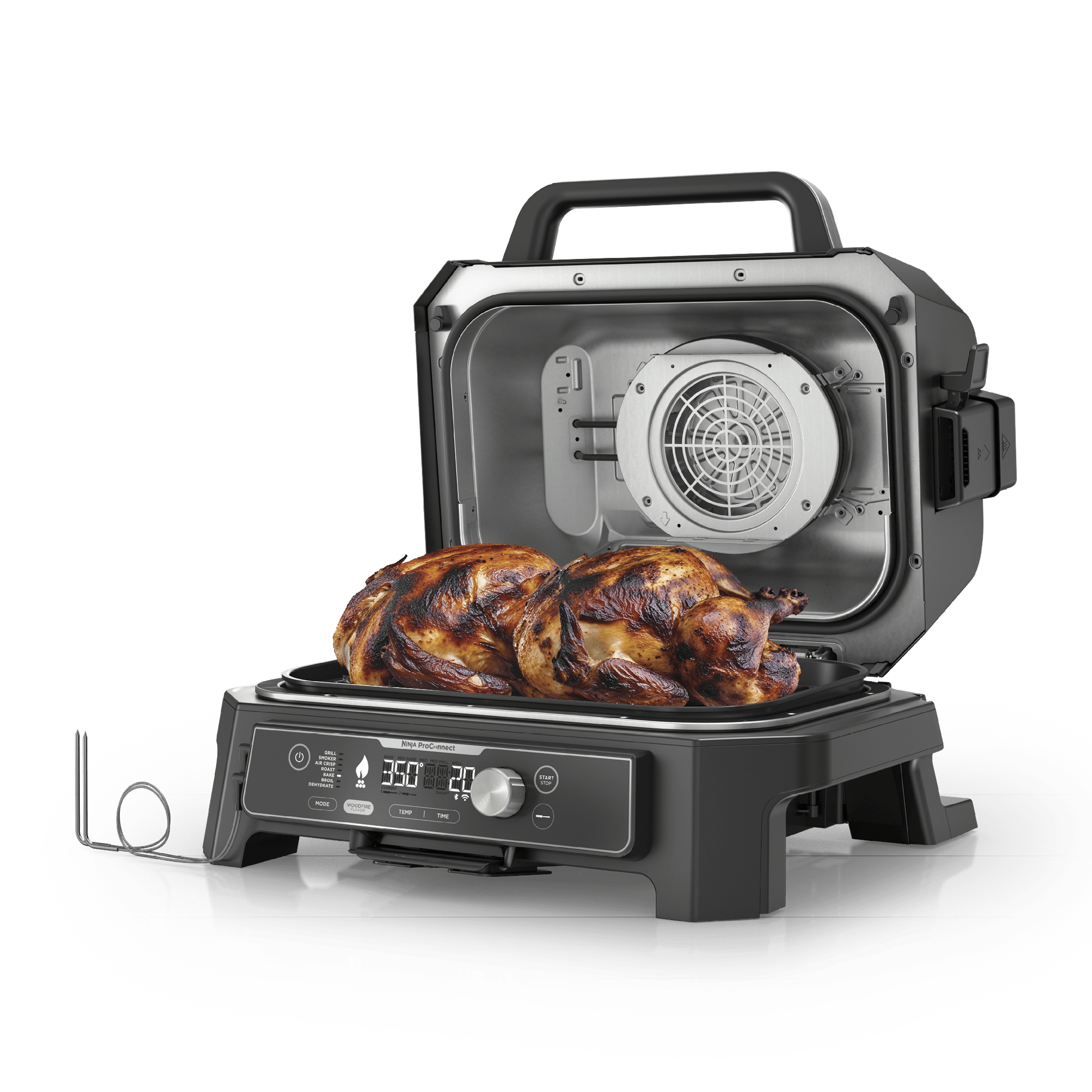 Ninja Woodfire Pro Connect™ Premium XL Outdoor Grill & Smoker