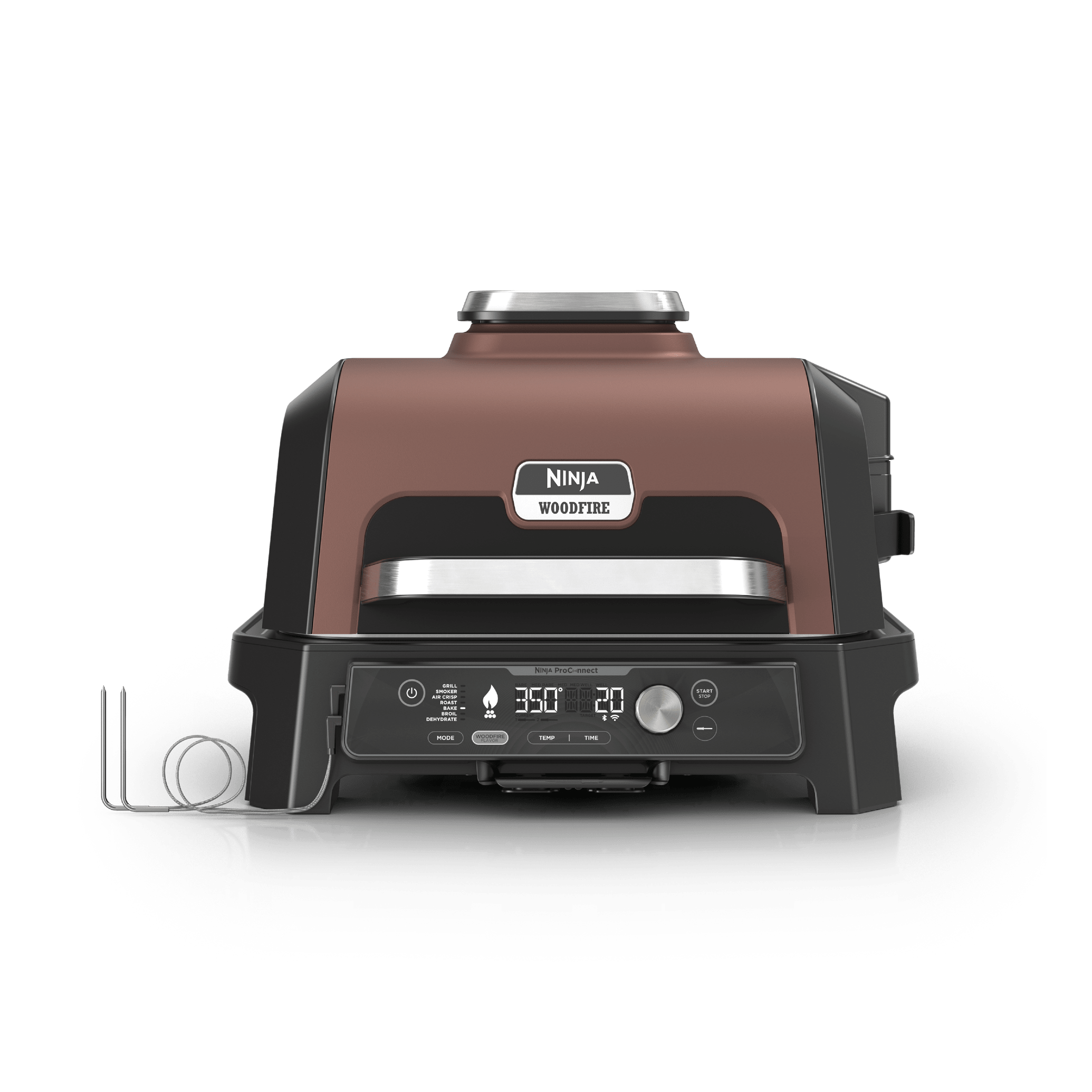 Ninja Woodfire Pro Connect™ Premium XL Outdoor Grill & Smoker Electric ...