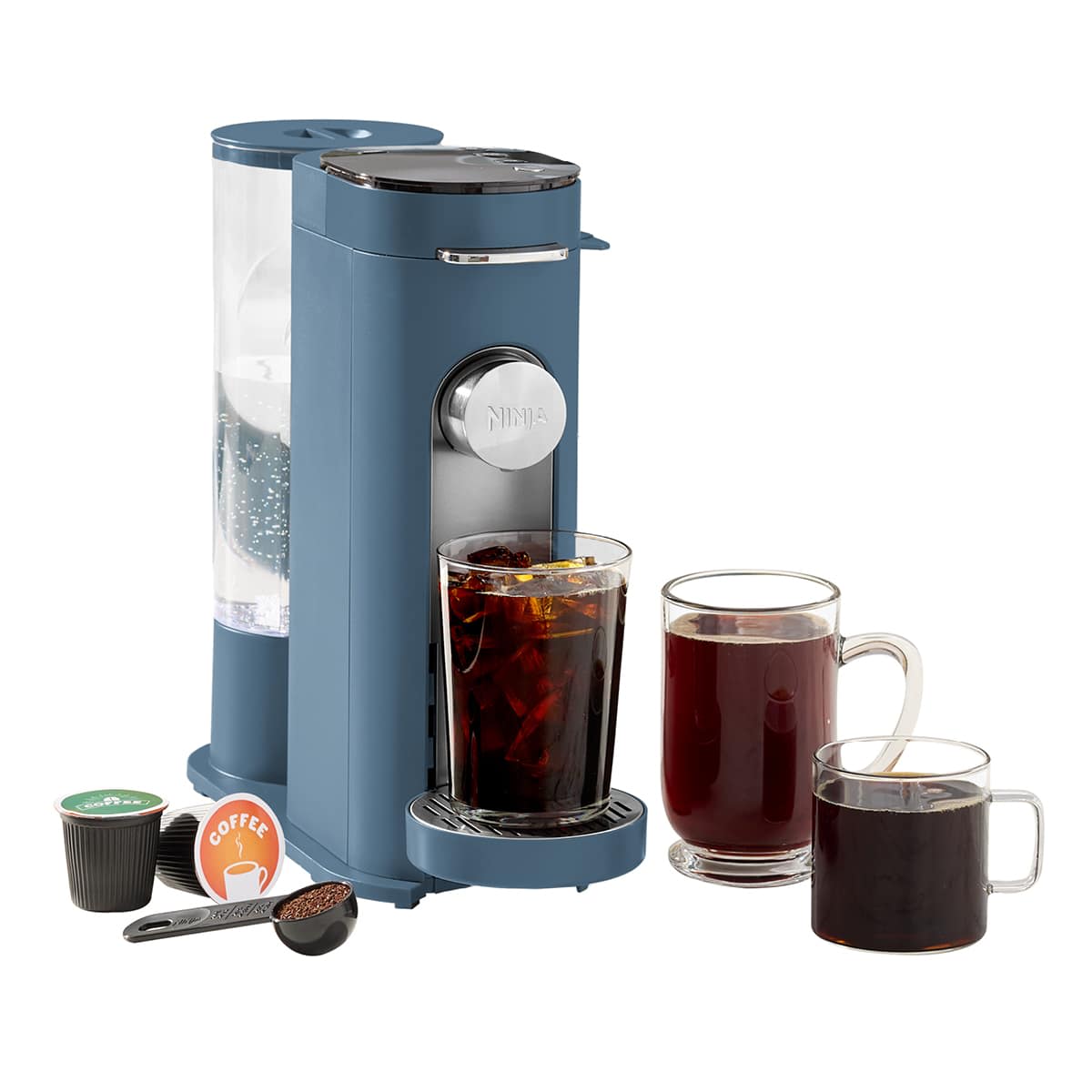 Ninja® PB041BL Pods & Grounds Single-Serve Coffee Maker | SharkNinja