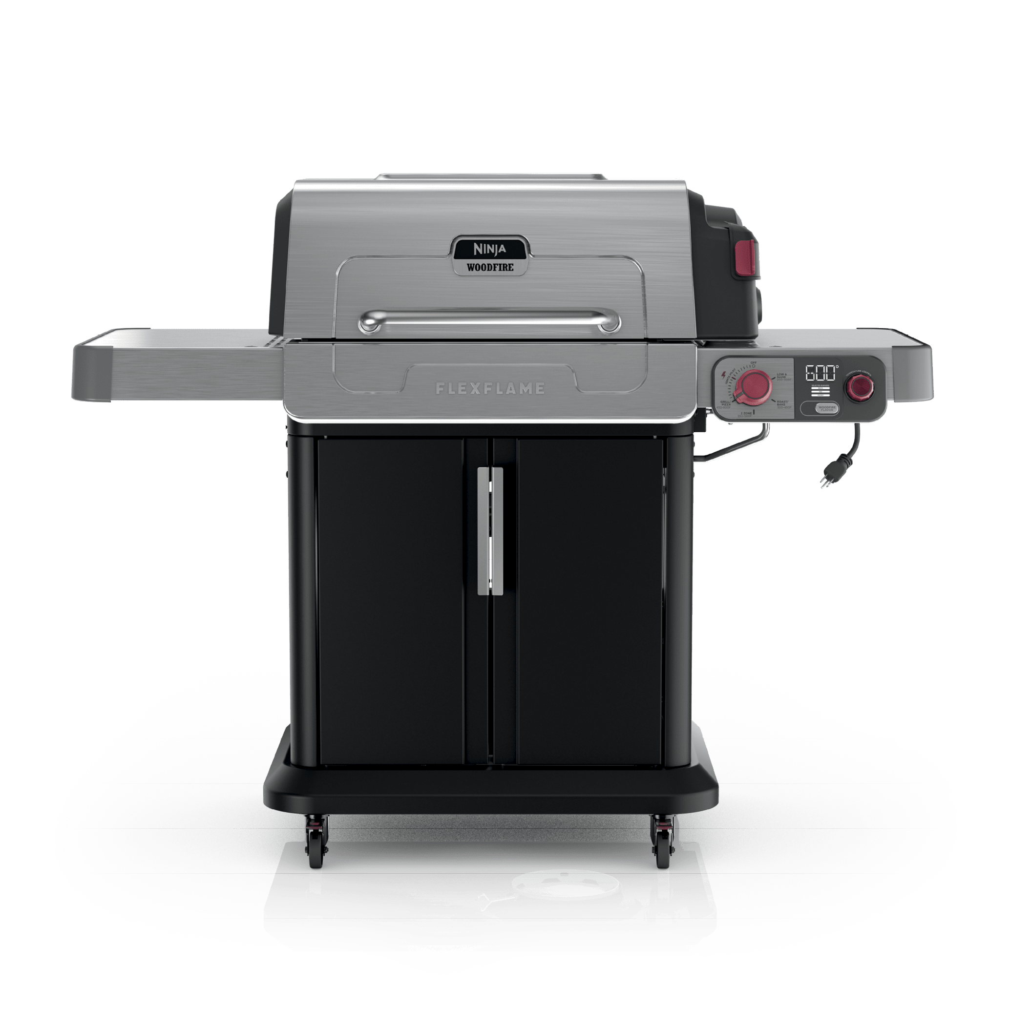 Ninja™ FlexFlame™ Outdoor Cooking System, Stainless Steel | SharkNinja