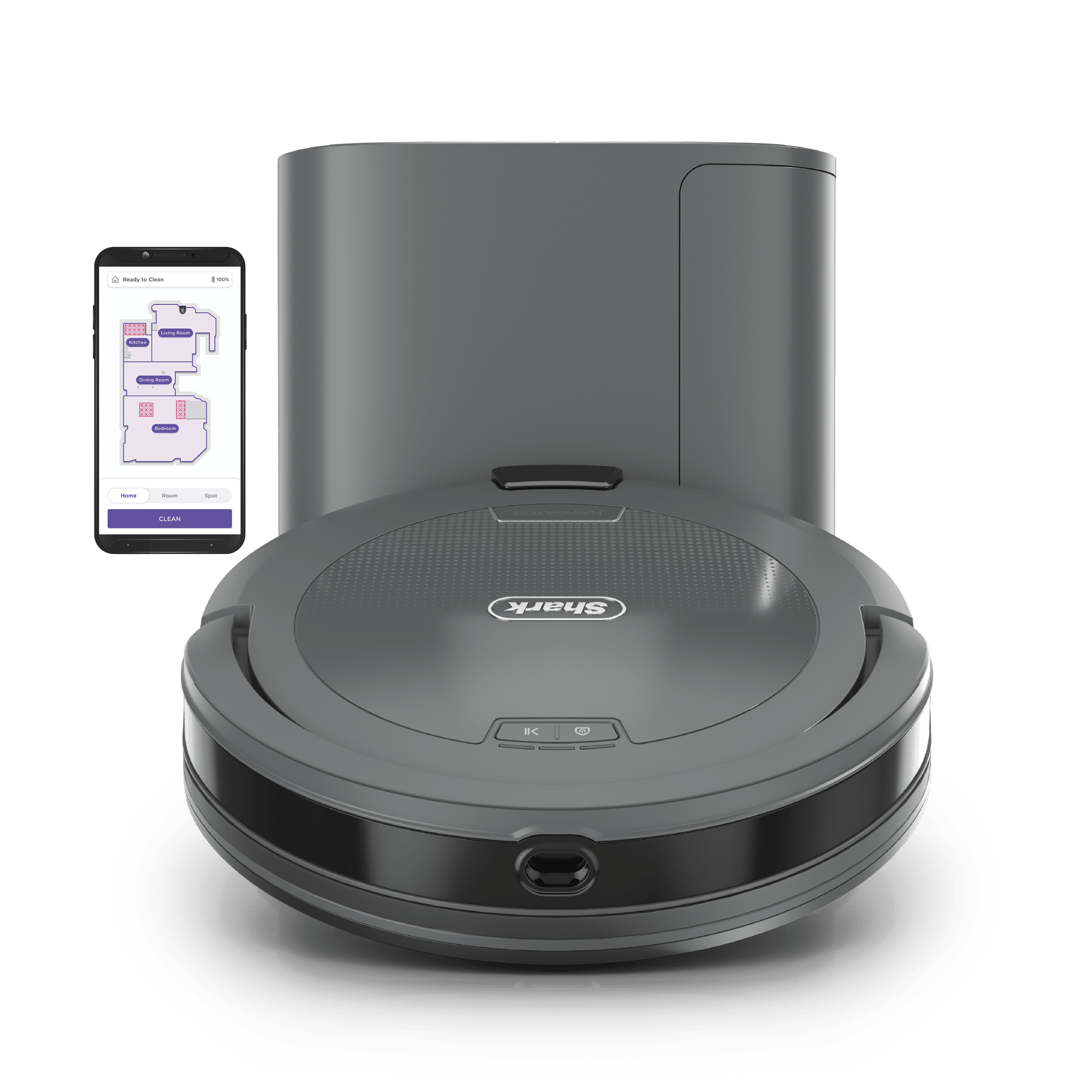 Shark® Navigator® Robot Vacuum + Self-Empty Base