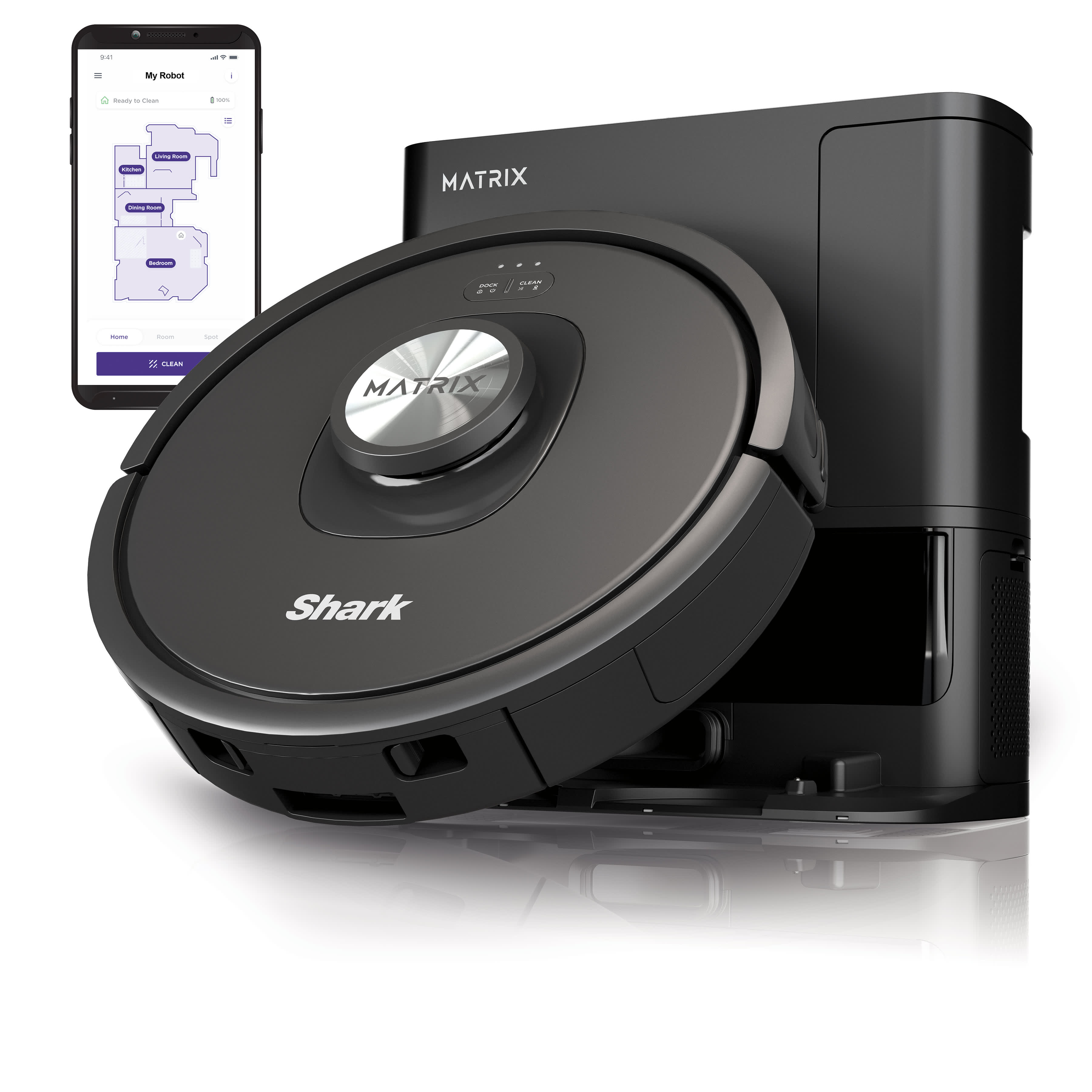 Aspiradora robot de autovaciado Shark Matrix™