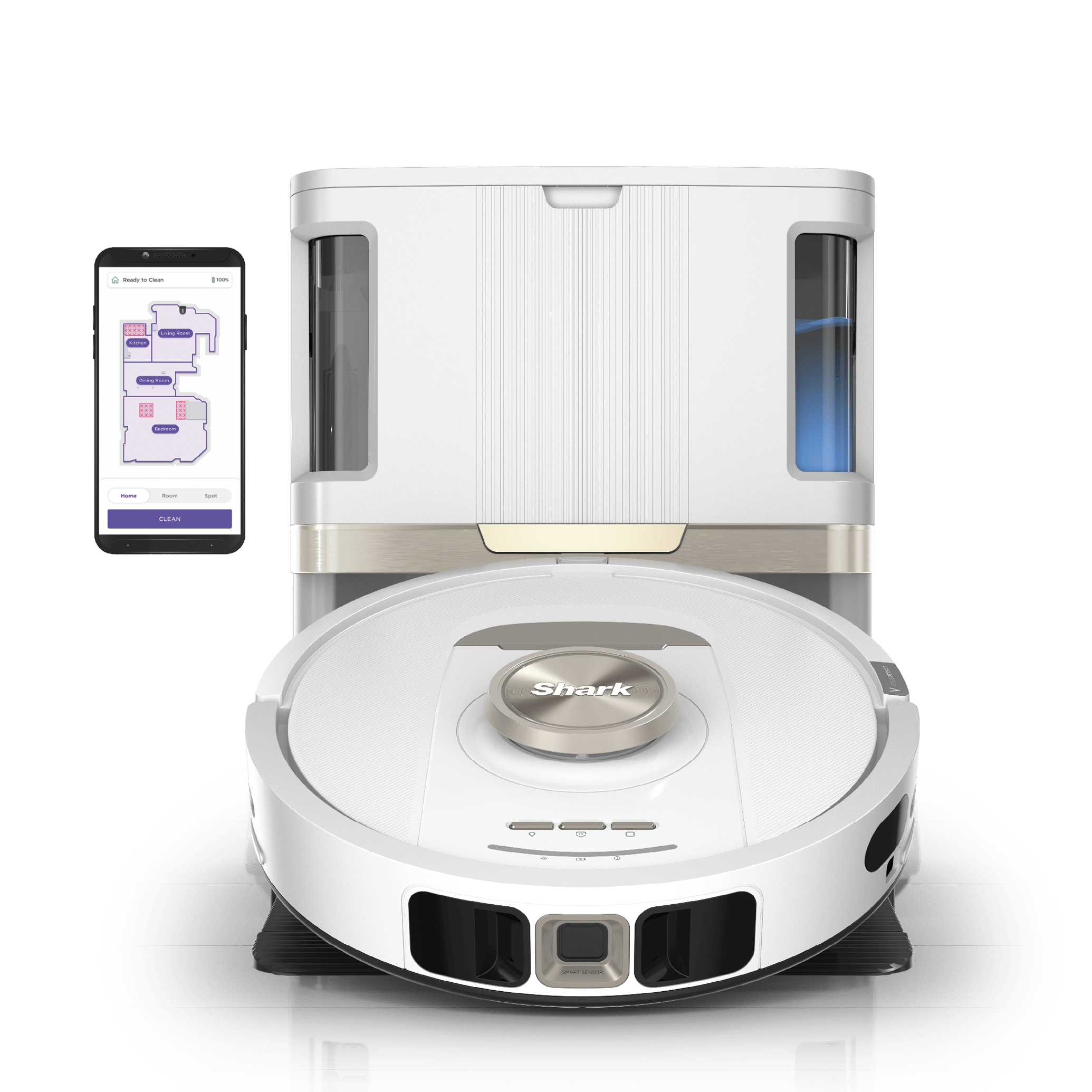 Shark® Stratos® NeverTouch™ 2-in-1 Robot Vacuum & Mop