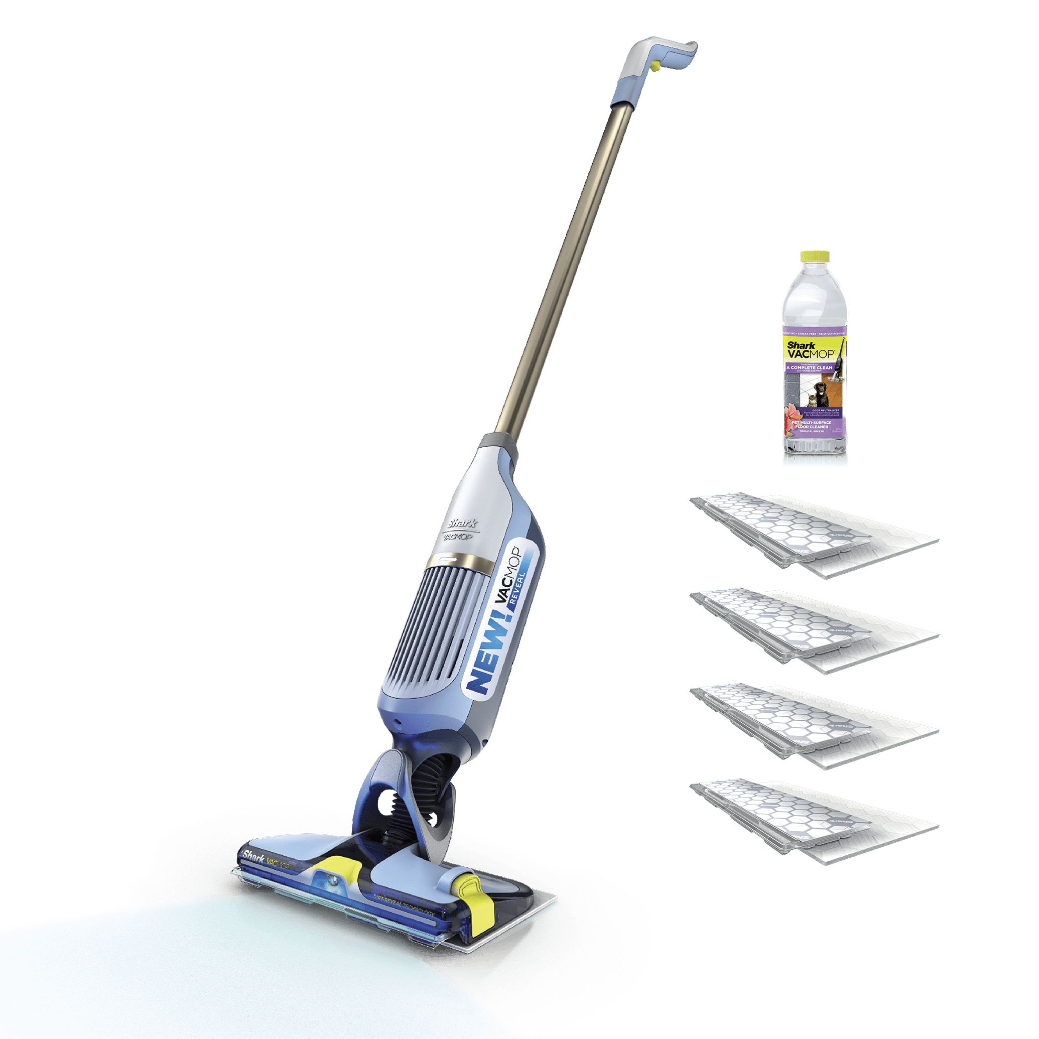 Shark VacMop® Reveal Cordless Vacuum Mop in Blue