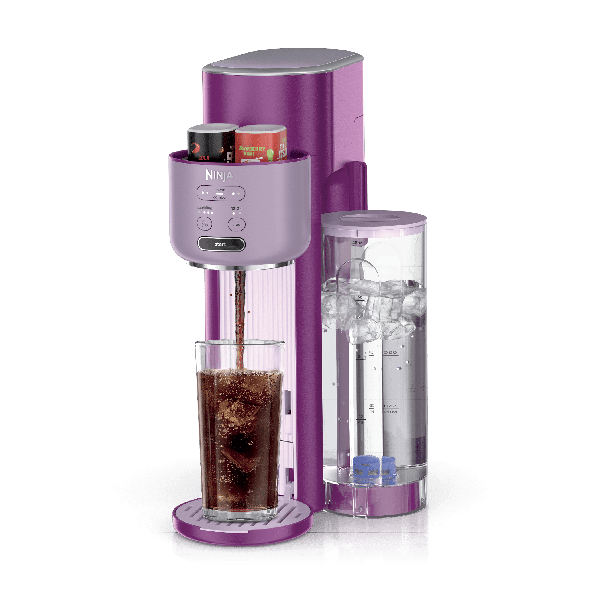 Ninja Thirsti Drink System and Soda Machine in Pink | WC3001PK1