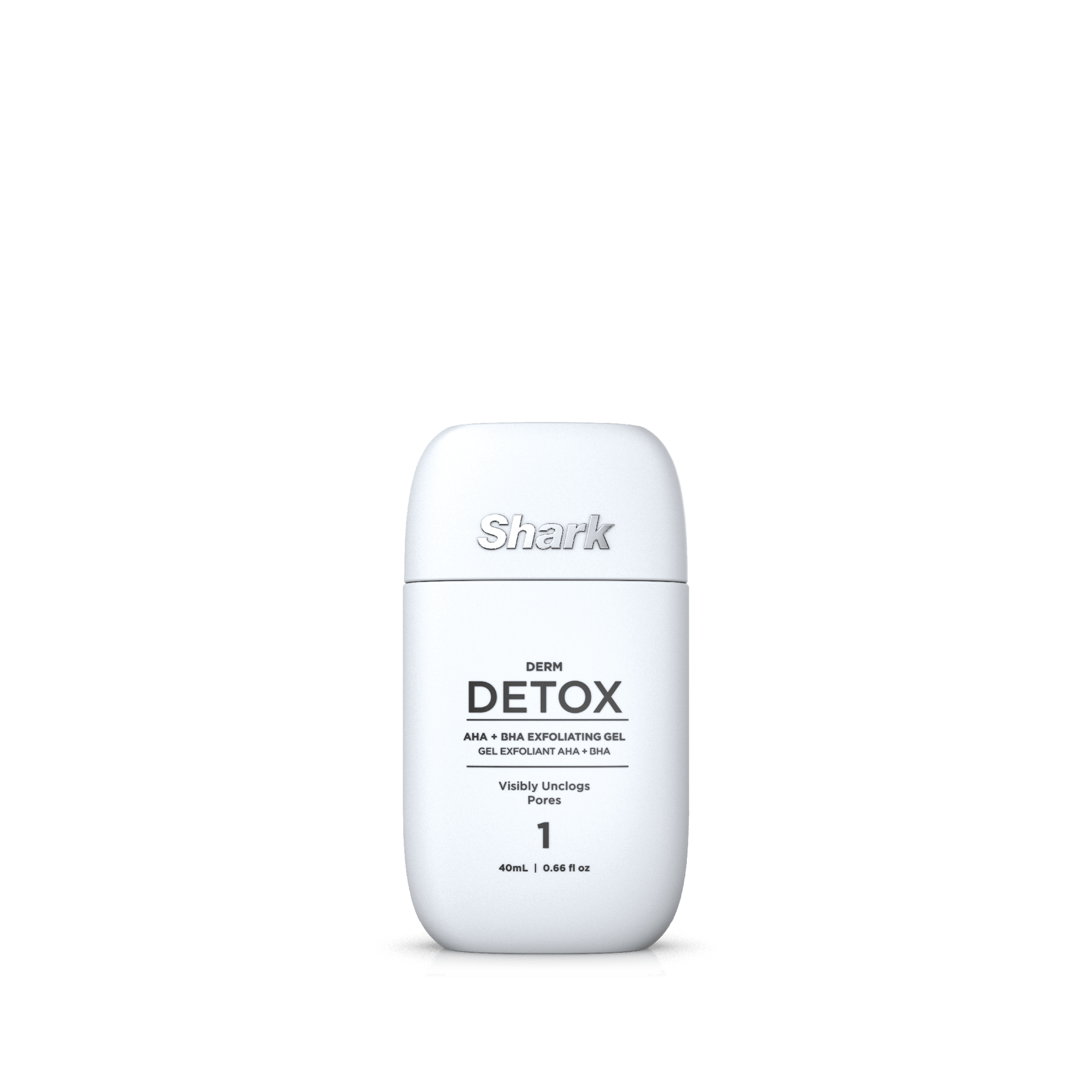 Shark Derm Detox AHA + BHA Exfoliating Gel