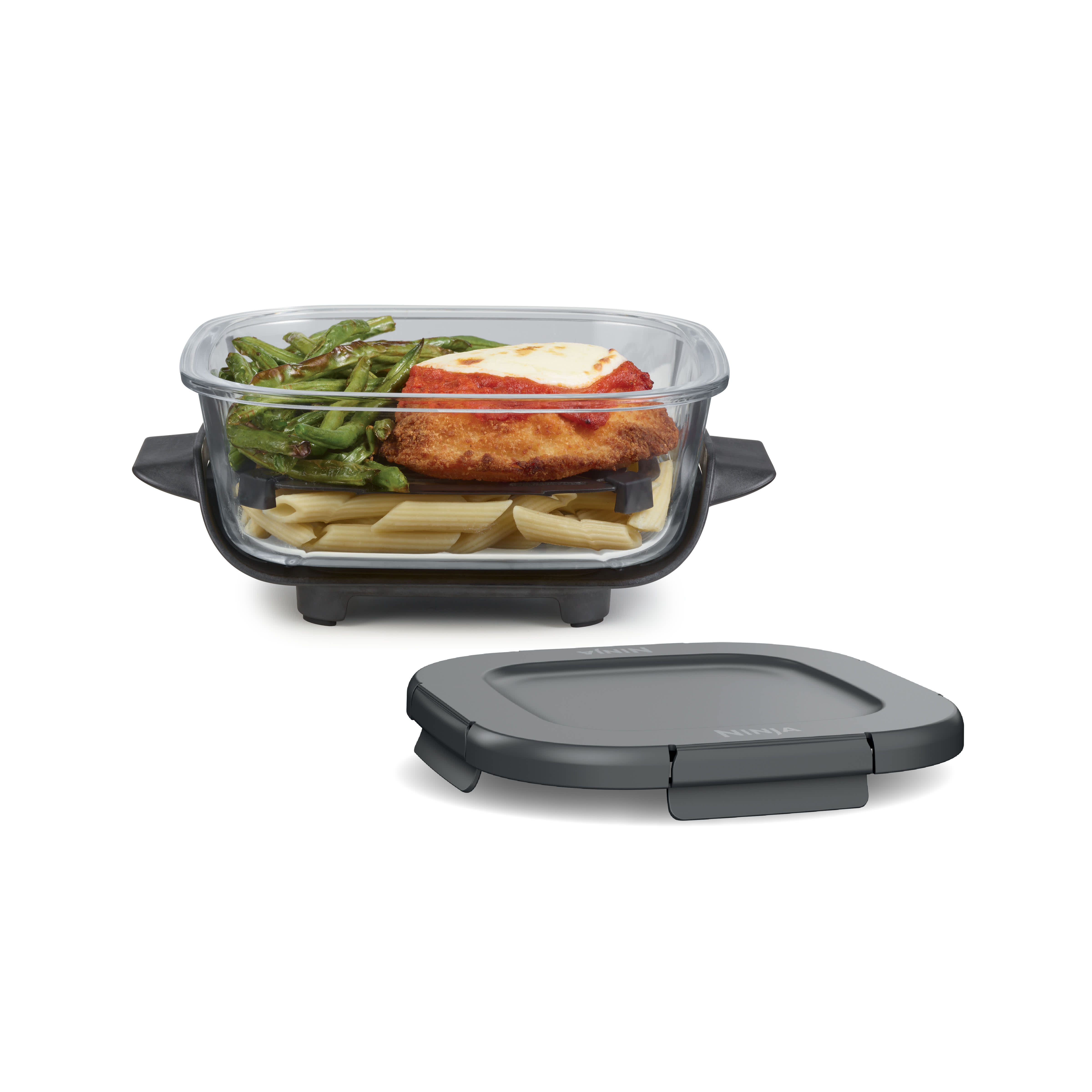 NINJA 6 CUP CLEANCRISP GLASS CONTAINER visual data 3