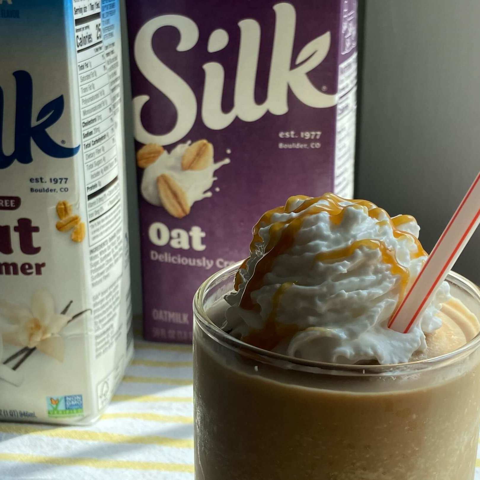 Silk® Oat Caramel Frappé Slushi