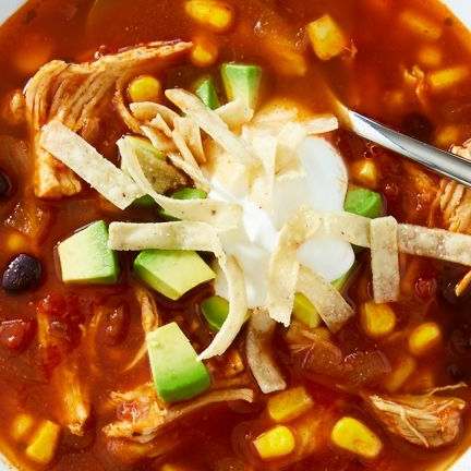 Ninja Foodi Cold & Hot Blender chicken tortilla soup