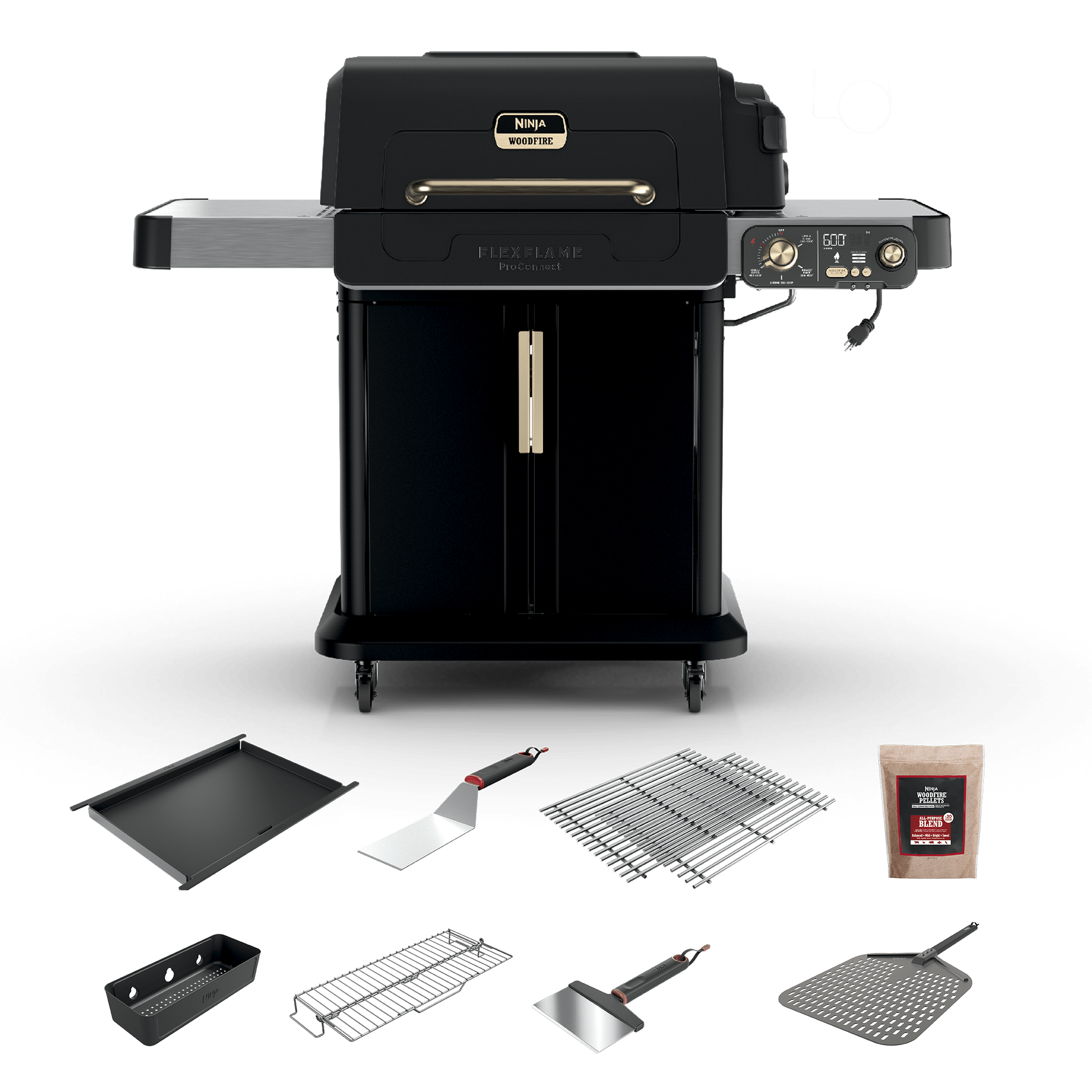 Ninja™ FlexFlame™ Grill with ProConnect™ Bundle