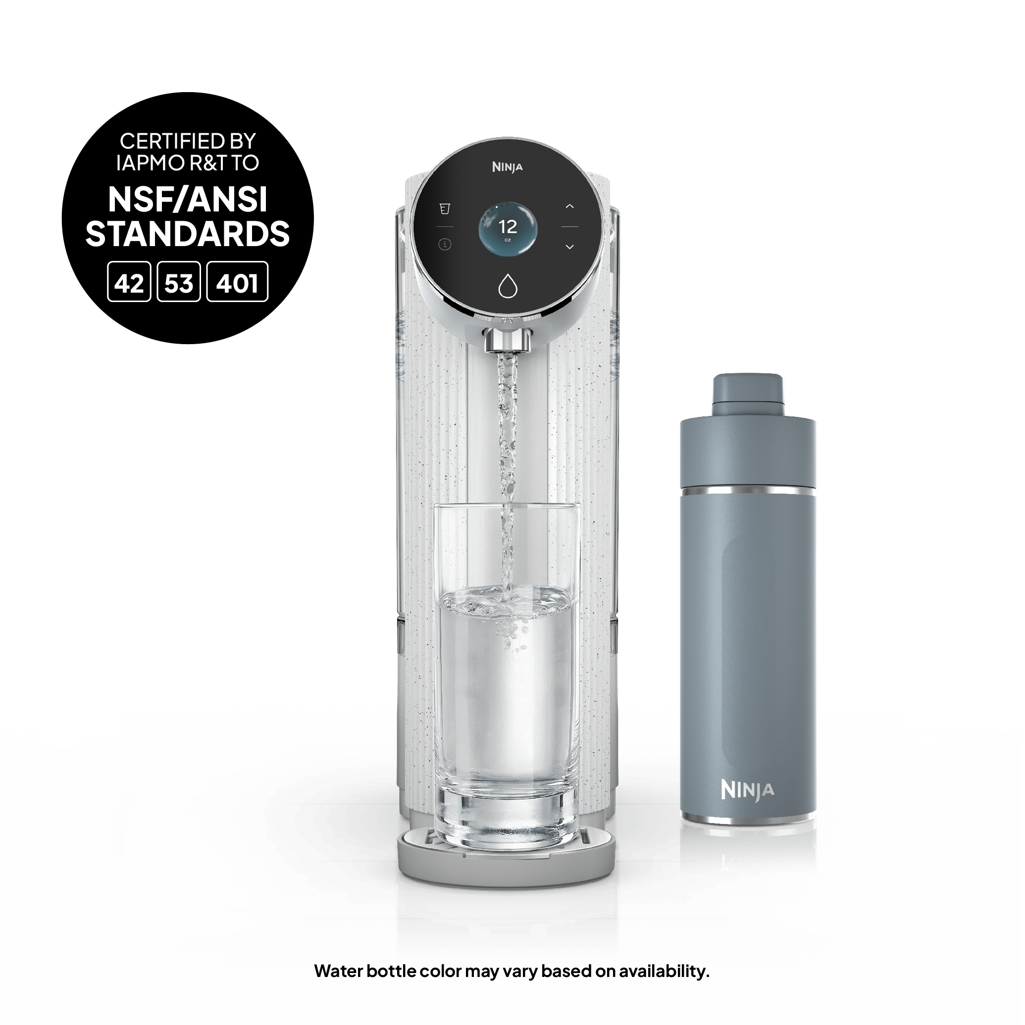 Ninja HydraSense™ Countertop Water Filtration System in Dove White