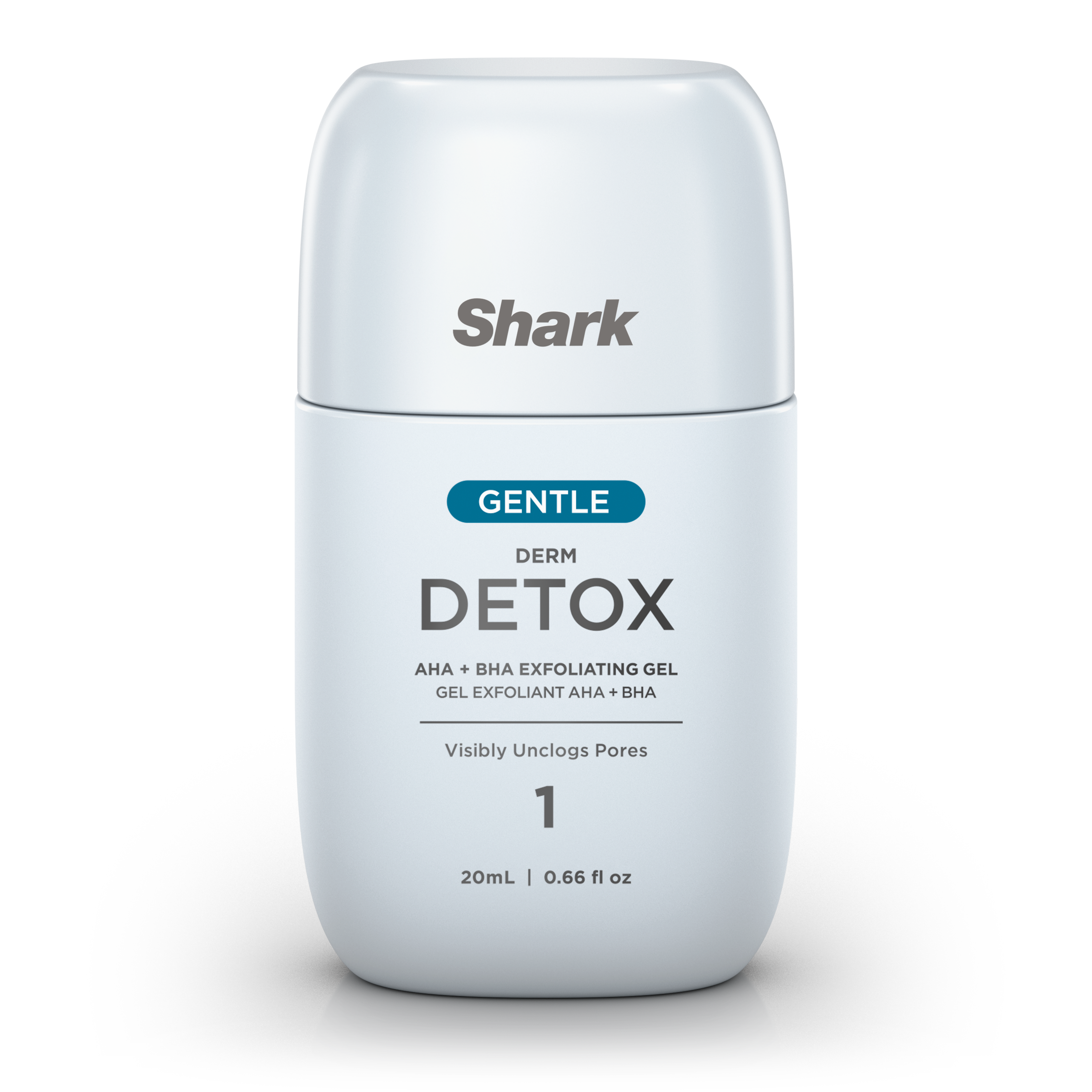 Shark Gentle Derm Detox AHA + BHA Exfoliating Gel (20 mL)