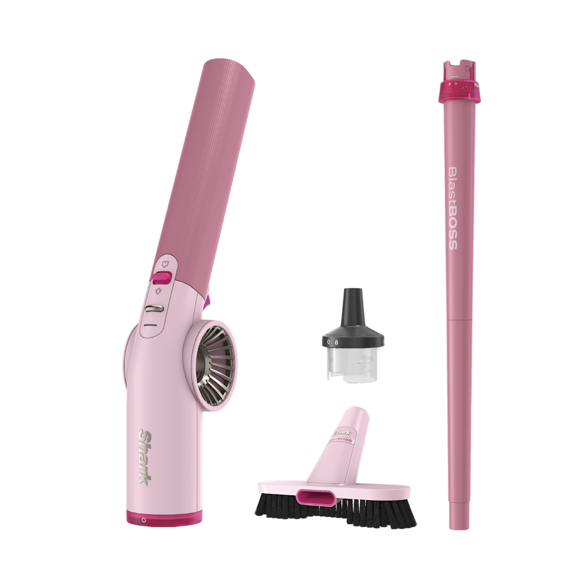 Shark BlastBoss Air Blower with BlastBroom in Strawberry Pink | AB2111PK | SharkNinja