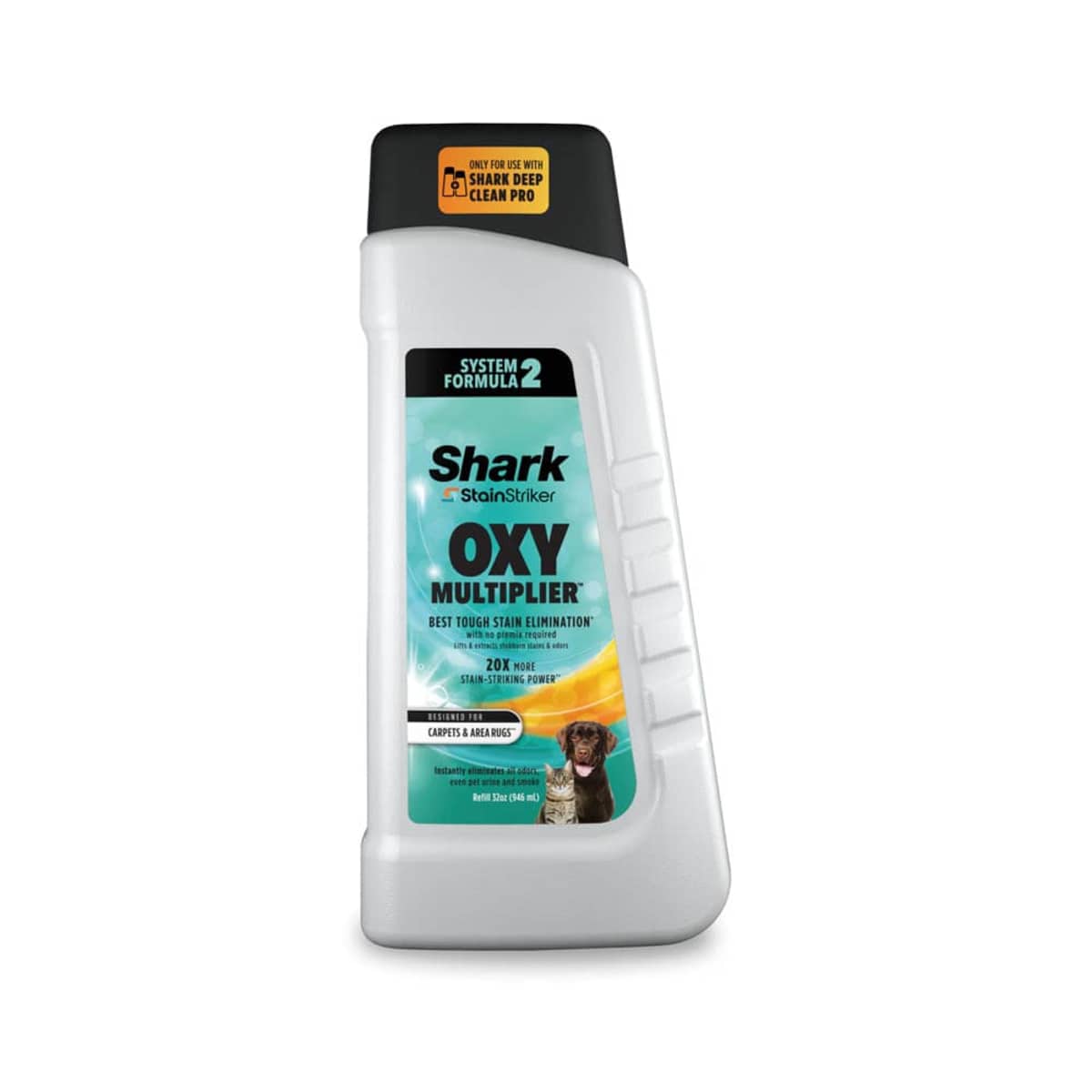 Shark StainStriker OXY Multiplier Carpet Cleaner Liquid, 32 oz. (EXOX32) | Quill