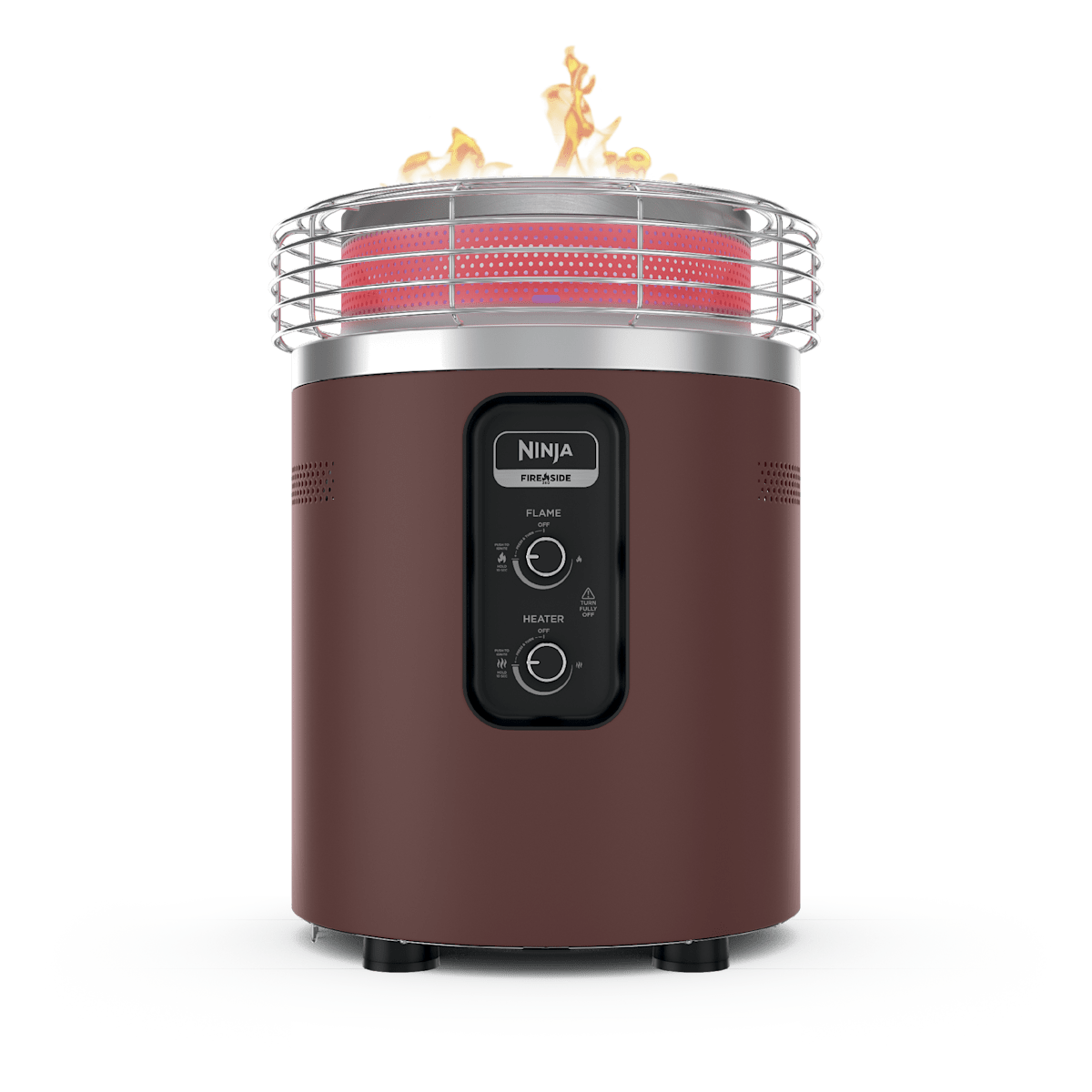 Ninja Fireside360 Fire Pit and Outdoor Heater in Rust | OF101BR1 | SharkNinja