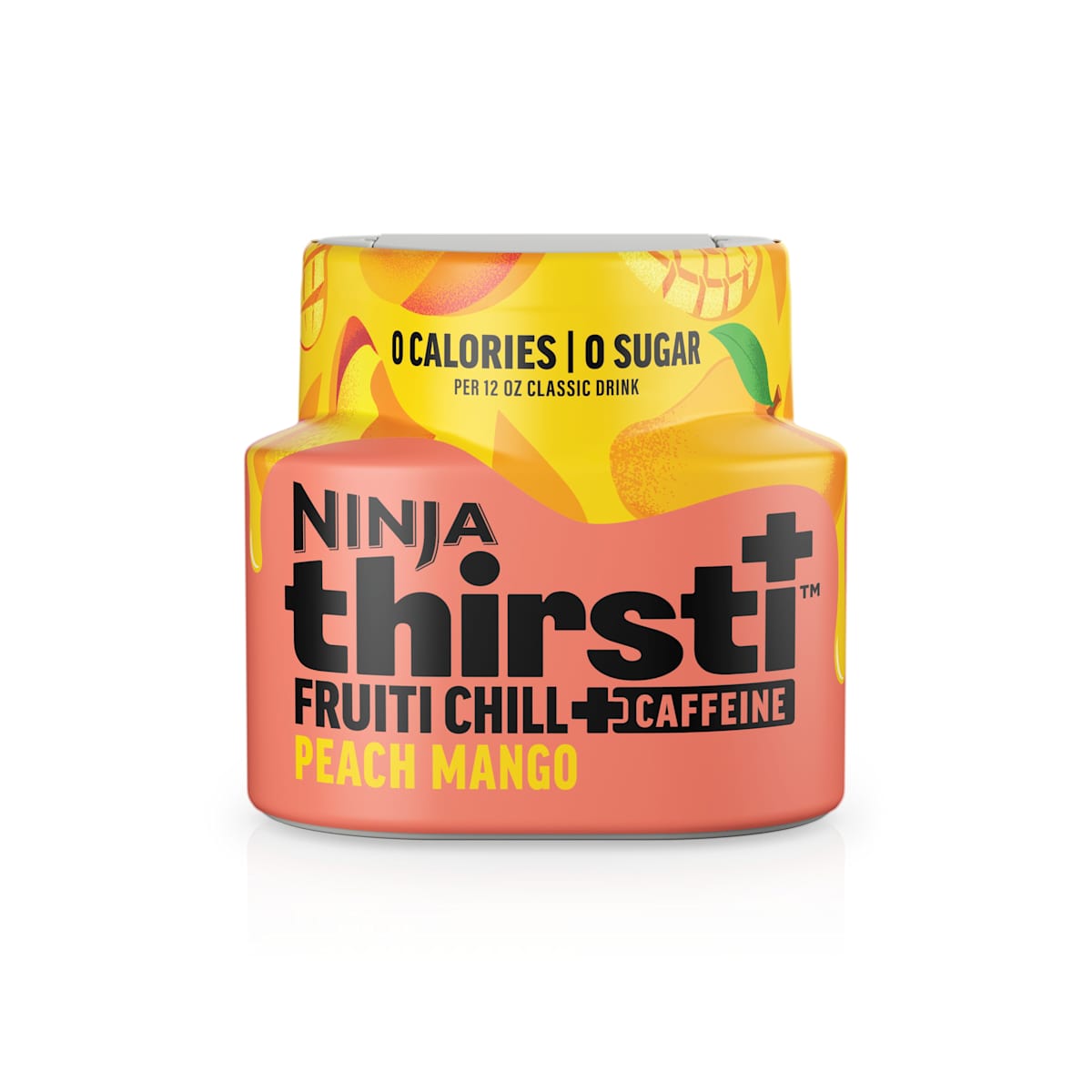 Ninja Thirsti ENERGY Peach Mango Flavored Water Drops (Sweetened)