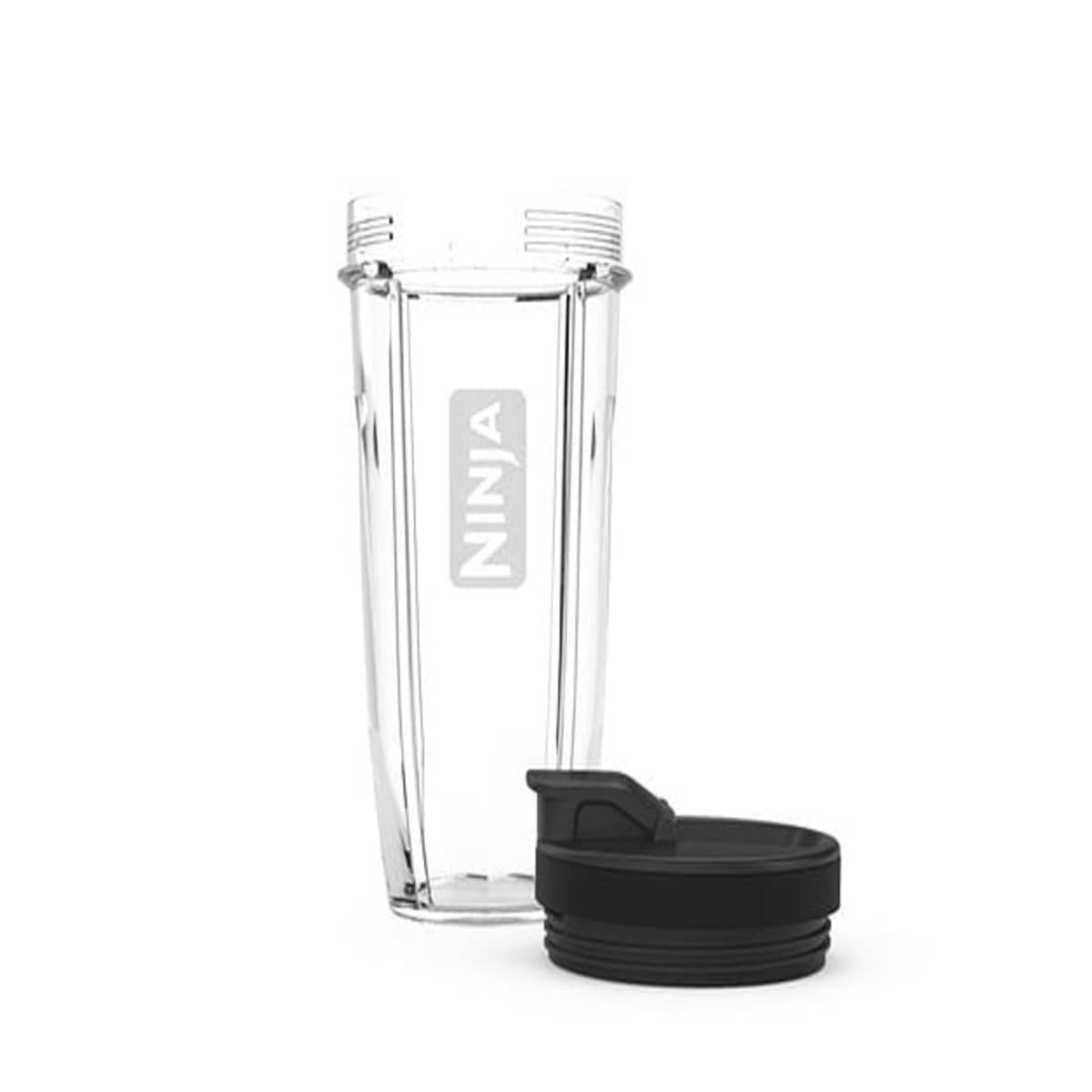 24 oz. Tritan Nutri Ninja Cup with Spout Lid Blender in Clear/Black | XSK24SP | SharkNinja