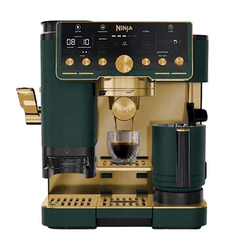 Ninja Luxe Café Pro Espresso Machine in Green/Gold