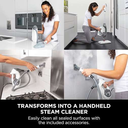 Shark Floor & Handheld Steam Cleaner, Steam Mop - Grey/White, S6005UK, photo 2