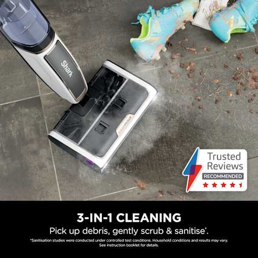 Shark SteamPickUp Hard Floor Cleaner - White, SD200UK, photo 2