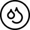 Nass-Haarmodus Icon