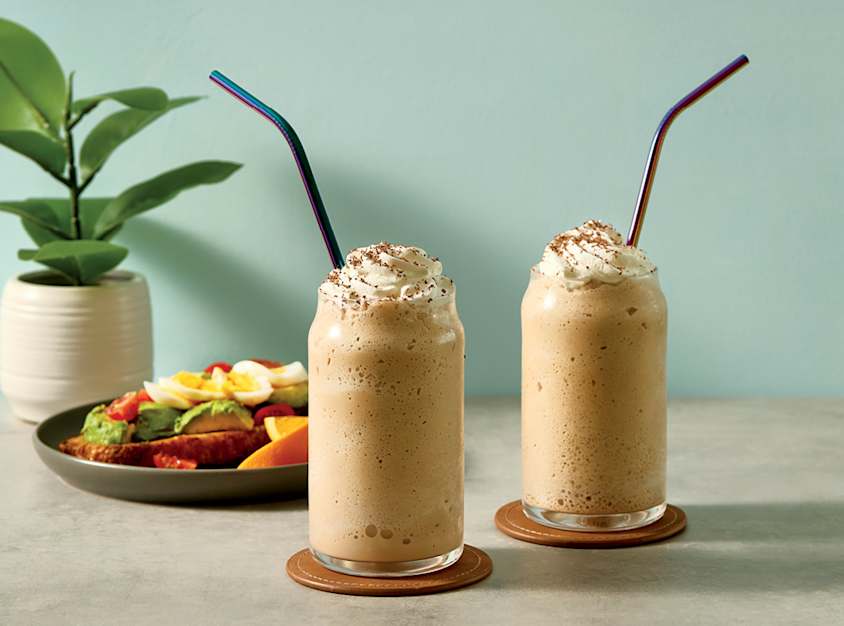 Frapp&eacute; de caf&eacute;