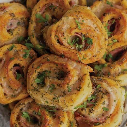 Ham & Cheese Pinwheels