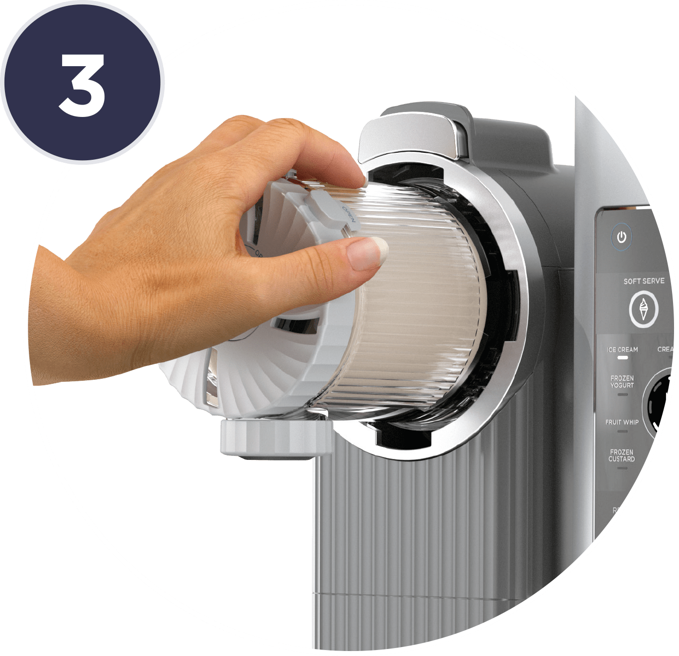 Icon of Ninja Creami Swirl Load machine