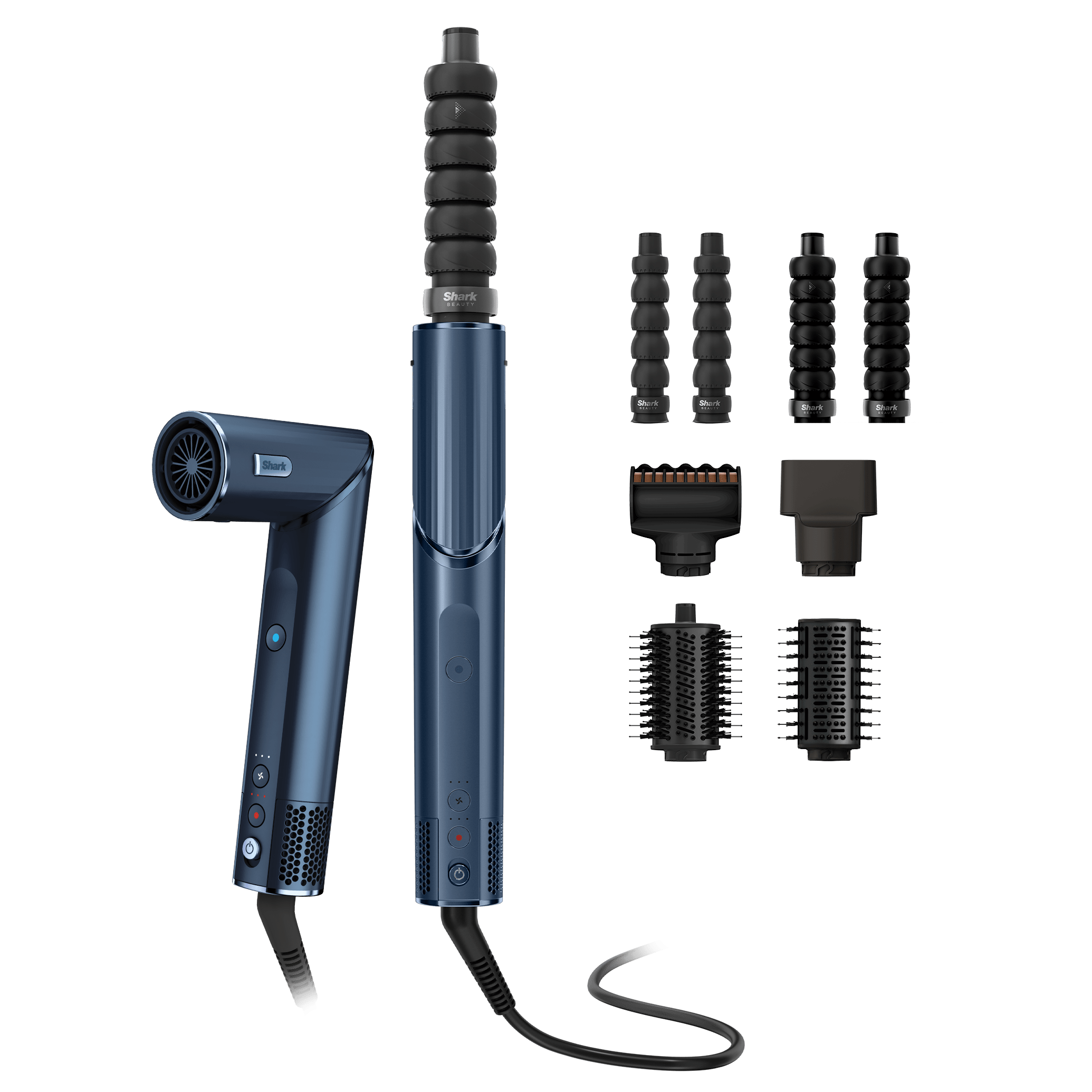 Shark FlexStyle Multi-Styler Air Styler & Hair Dryer 6-in-1 - Celestial Skies, HD486UKBL