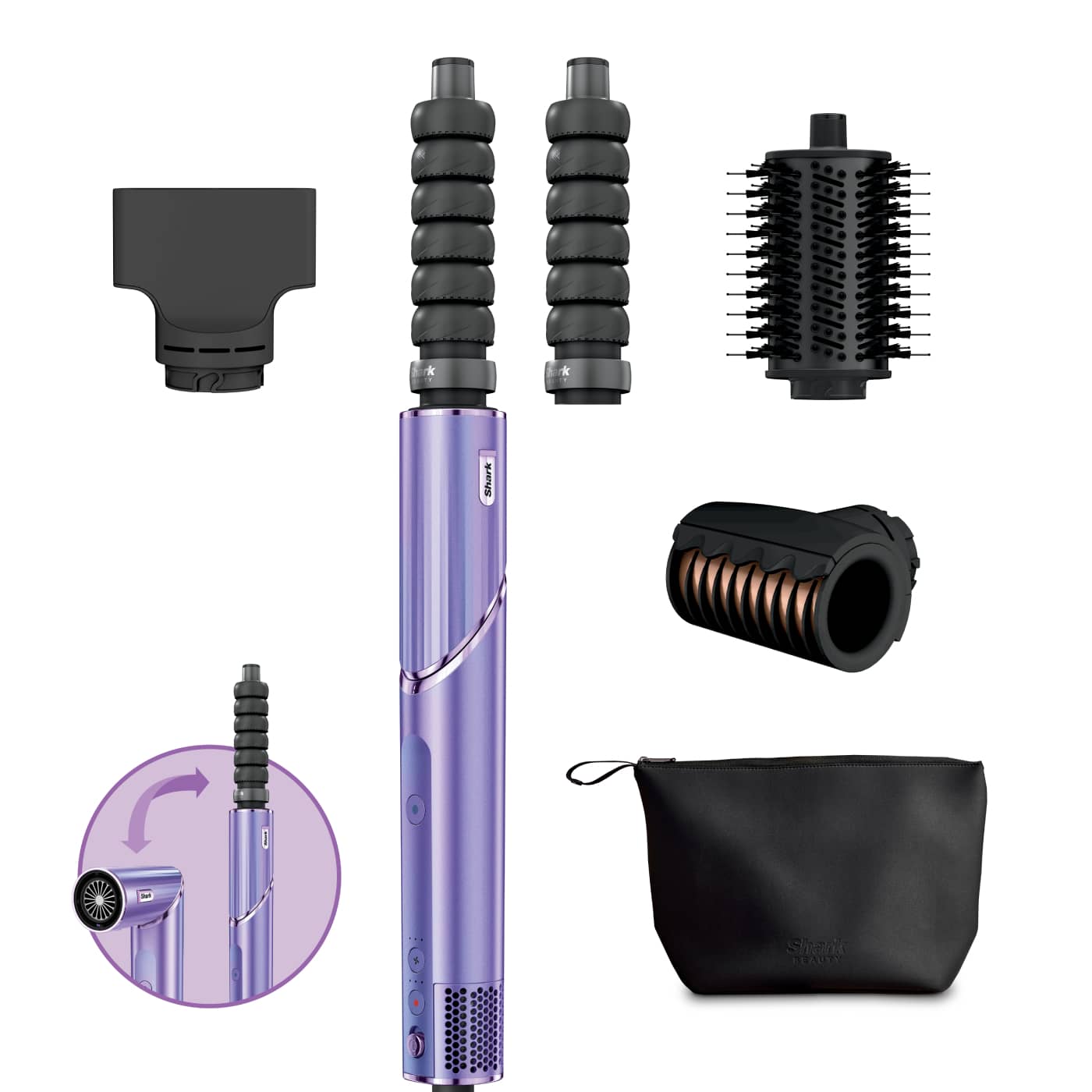 Shark FlexStyle Air Styler & Hair Dryer in Orchid Sunrise