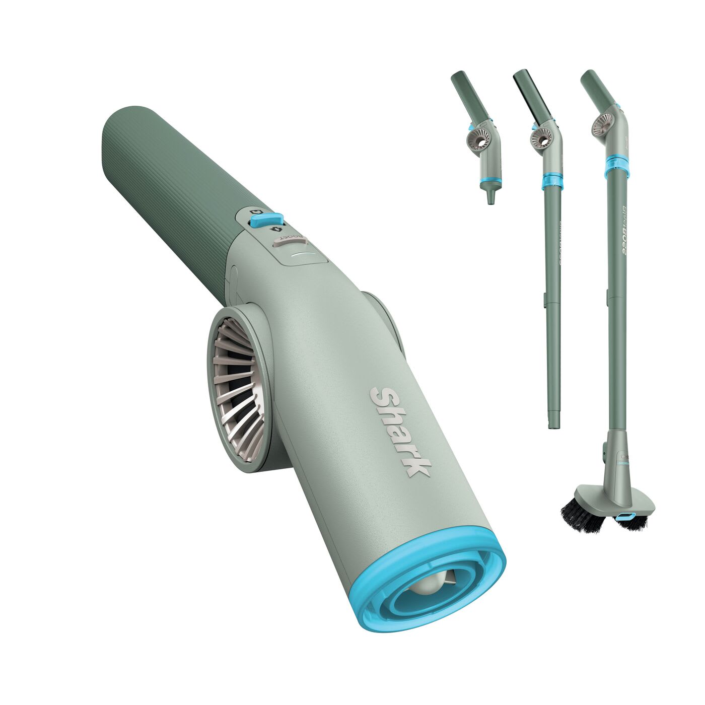 Shark Blastboss All-In-One Air Blasting System With Blastbroom – In Sage | AB2111UKGN | By Sharkninja
