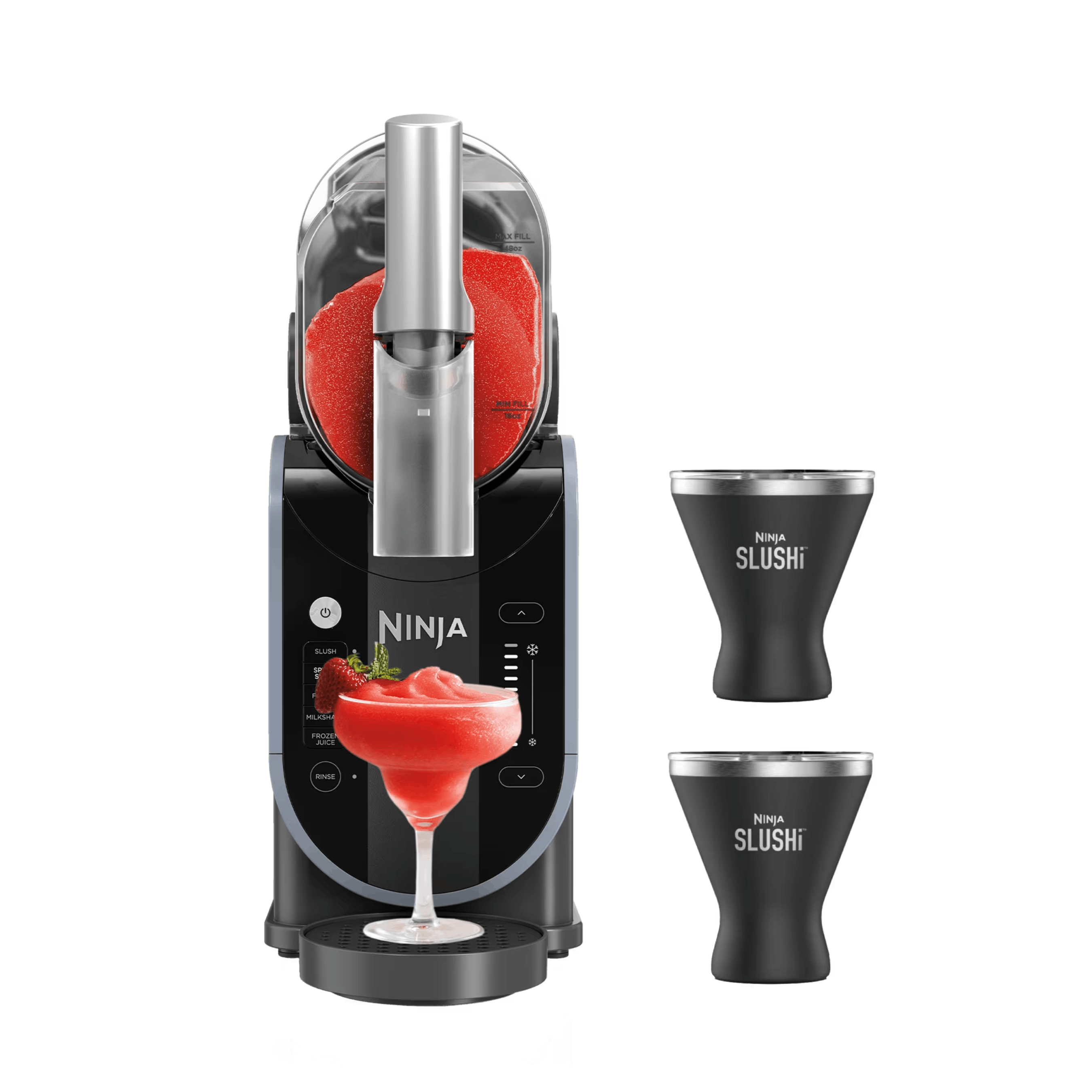 Máquina de granizados y bebidas heladas Ninja SLUSHi con 2 vasos para cócteles (Pack ahorro) | FS301EUB1ES | de SharkNinja