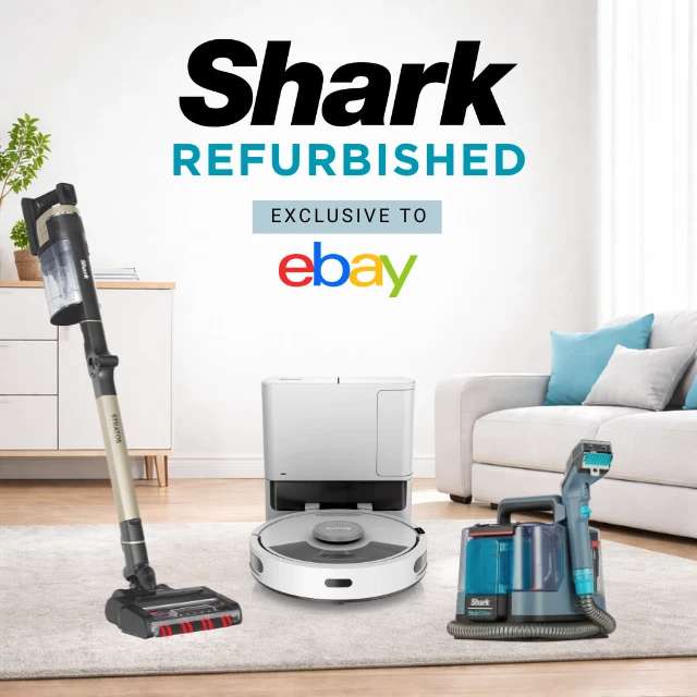 Shark refurbished shop, exclusive to ebay