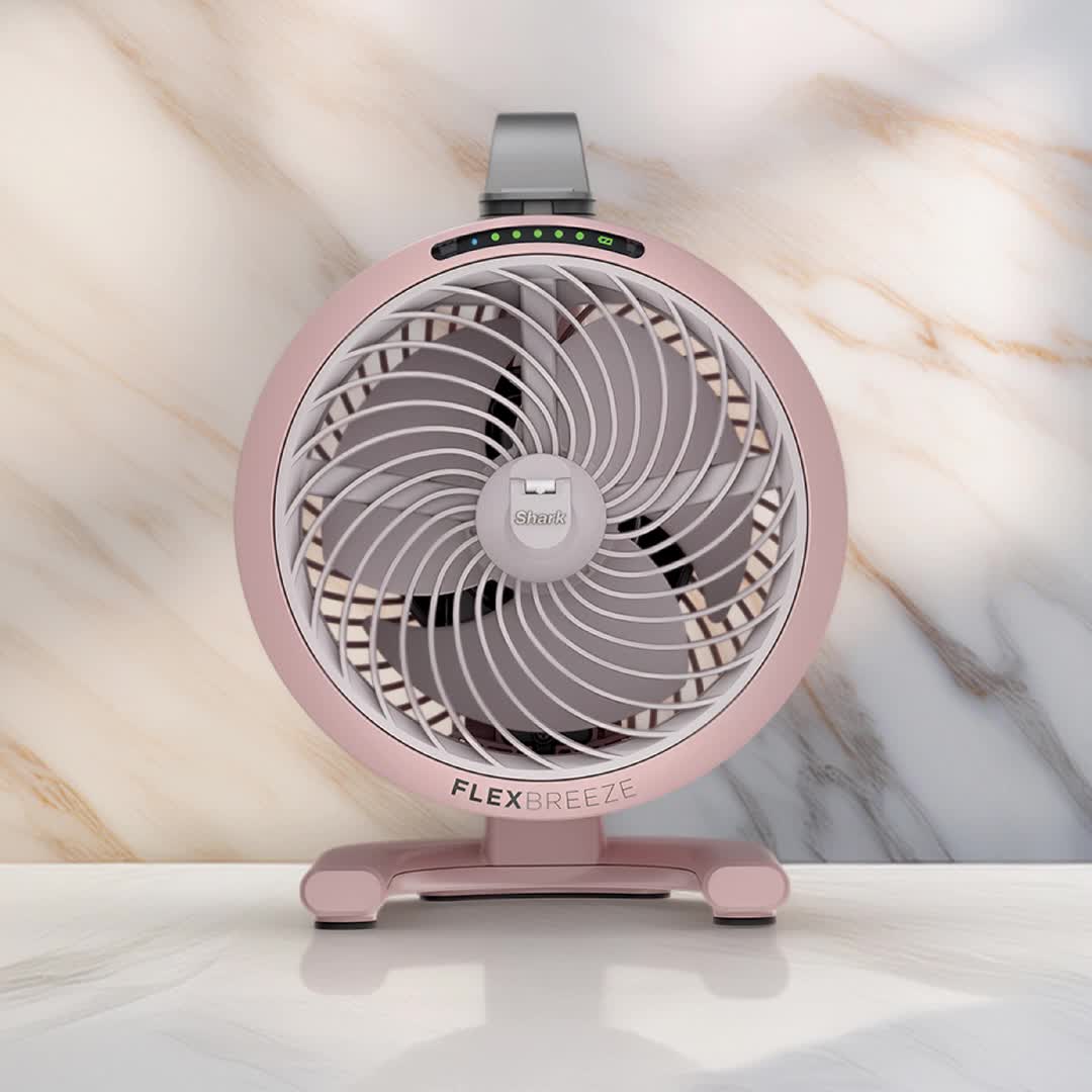 Shark FlexBreeze HydroGo™ Pro Fan in Peony | SharkNinja