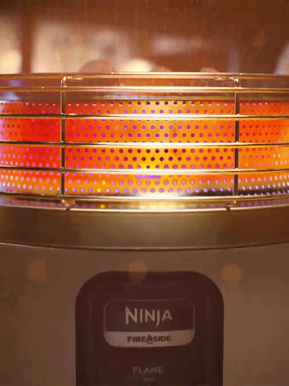 Ninja™ Fireside360™ Fire Pit and Outdoor Heater in Maroon | SharkNinja