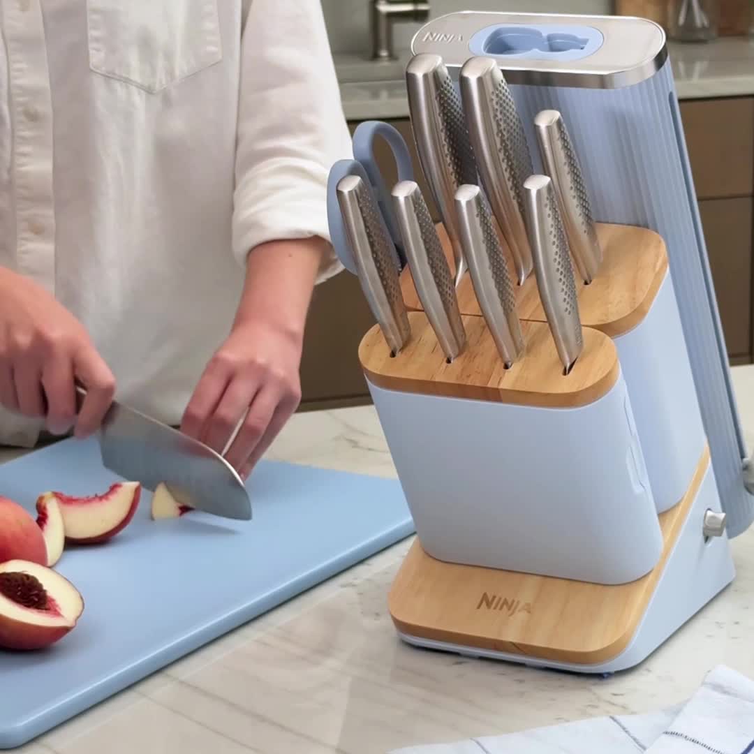 Ninja NeverDull® Pro 10-Piece Premium Kitchen Knife Set & Steak