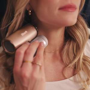 ChillPill™ 3-in-1 Rose Gold Portable Fan | Misting and Cooling