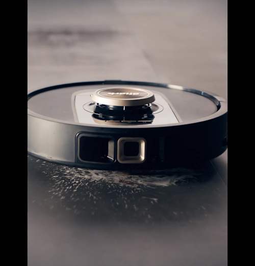 Shark PowerDetect™ 2-in-1 Robot Vacuum and Mop with NeverTouch™ Pro Base (White)